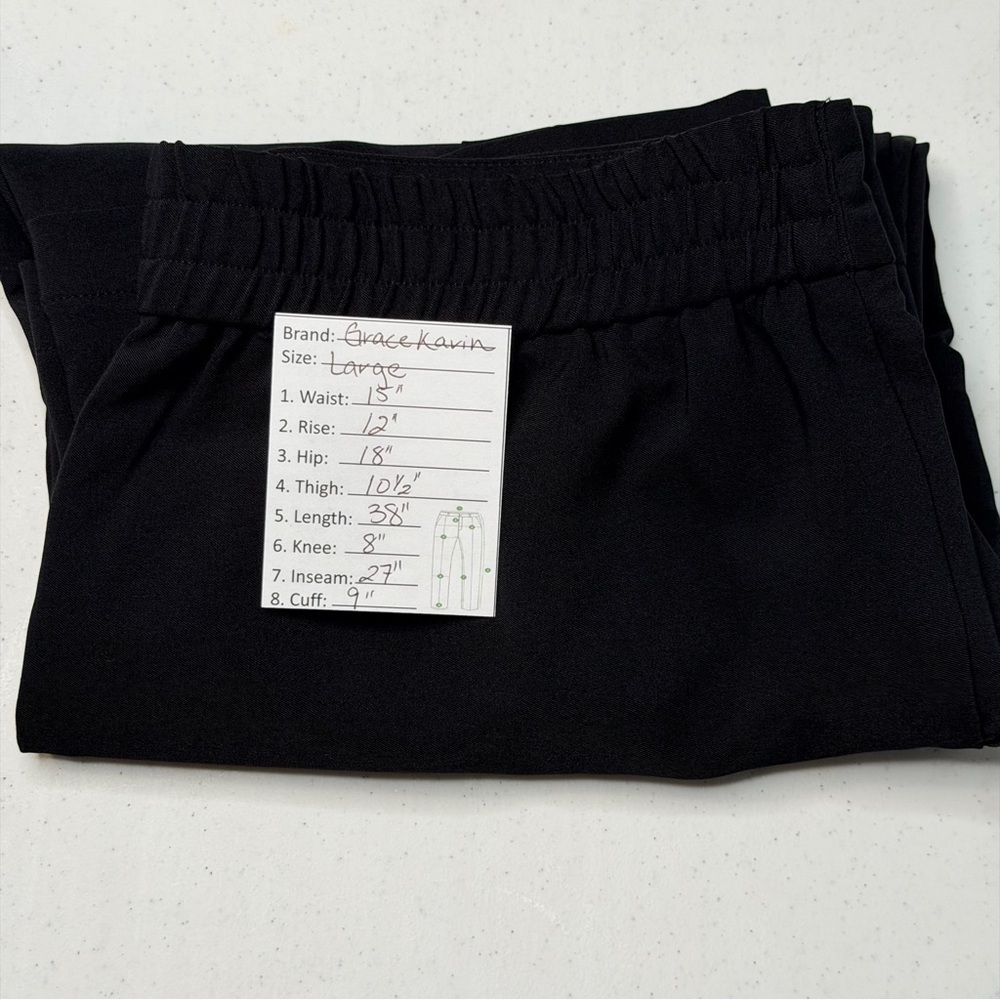 Grace Karin Split Front Dress Pants w/Pockets - Picture 15 of 15